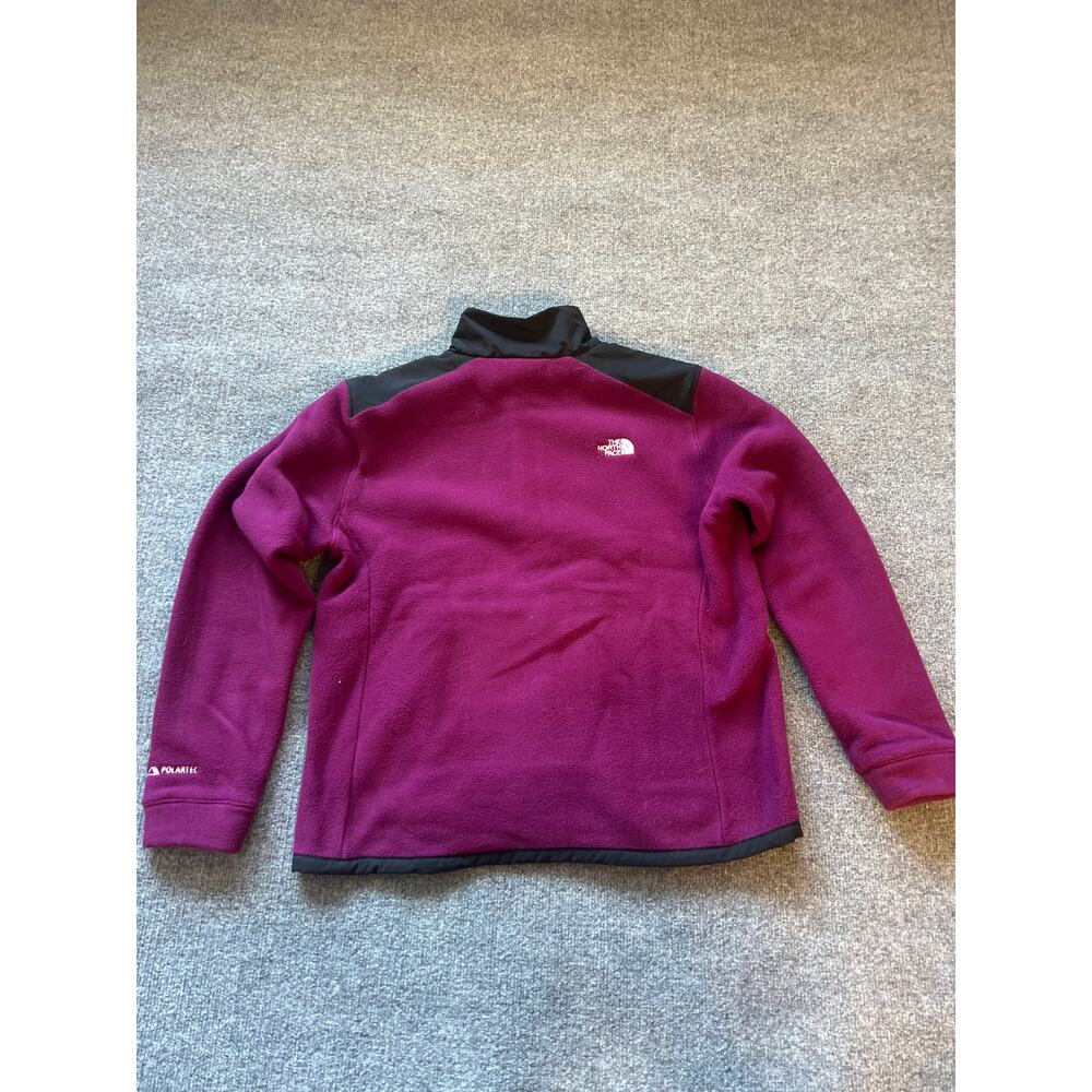 The North Face Polartec 200 Fleece Jacket Large Pink Black - Picture 4 of 9